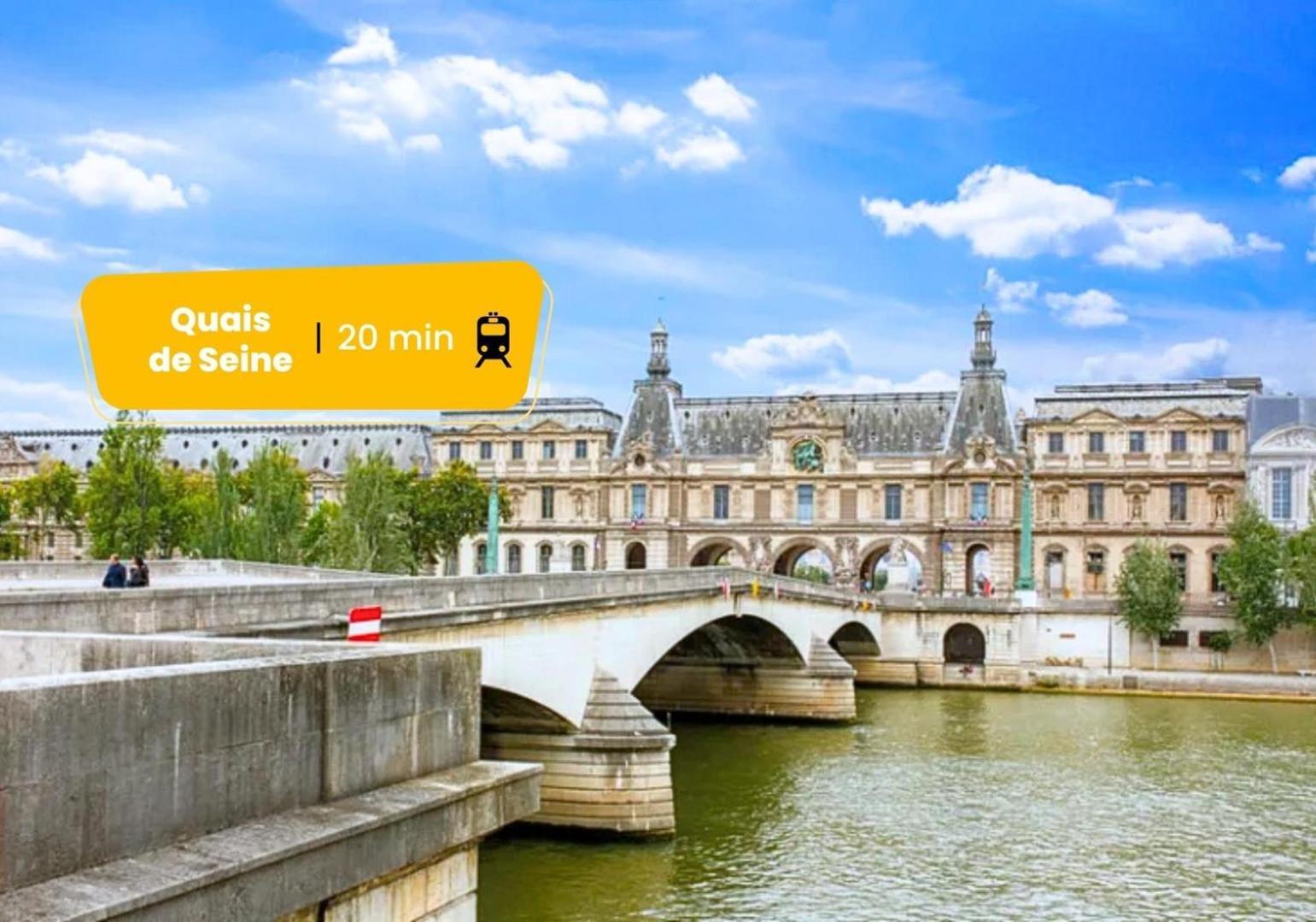 129 Suite Haim - Superbe Appartement A Paris. المظهر الخارجي الصورة