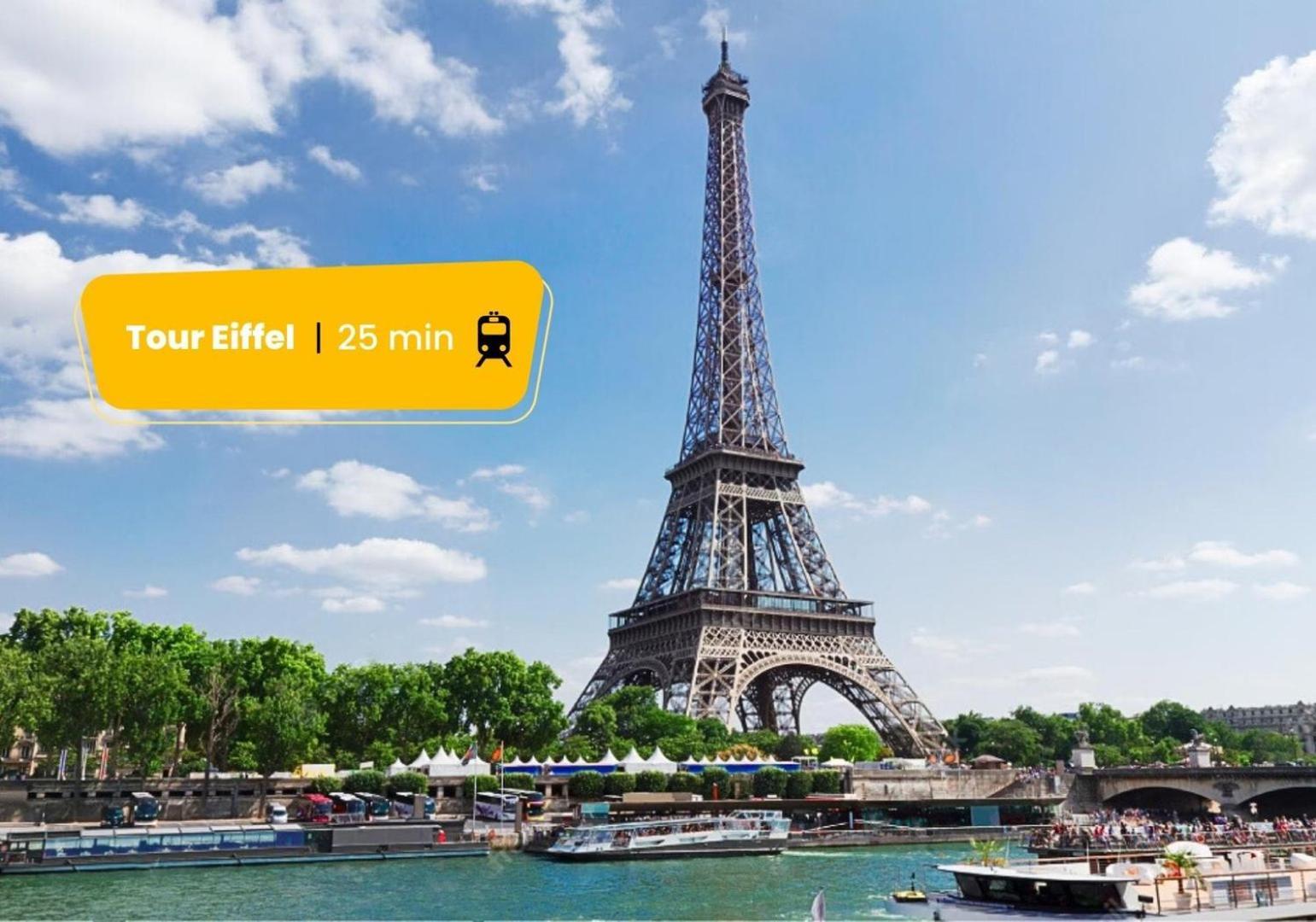 129 Suite Haim - Superbe Appartement A Paris. المظهر الخارجي الصورة